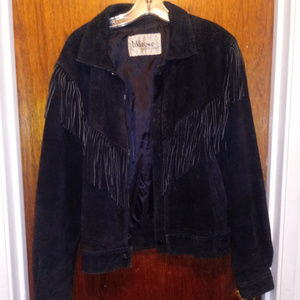 Retro leather jacket